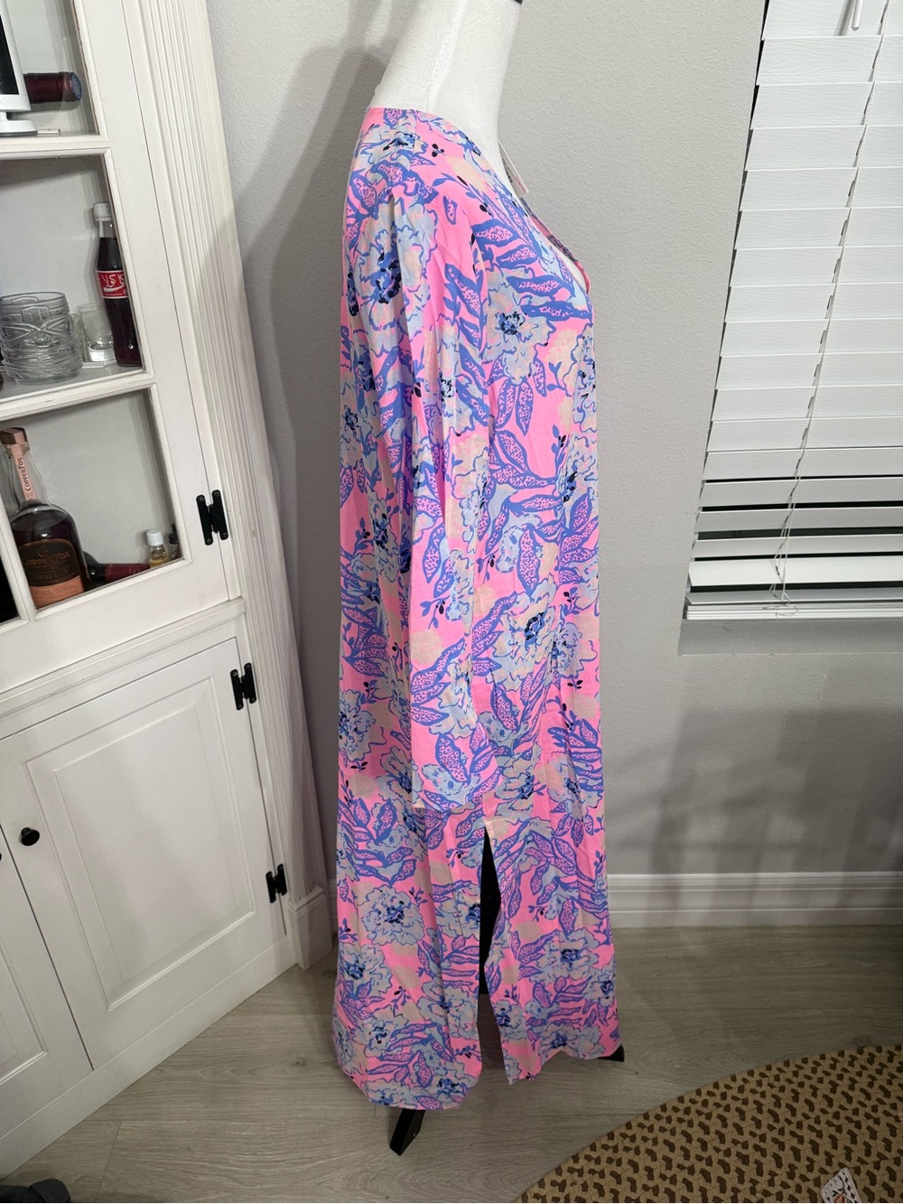 Lilly Pulitzer Perry Long Sleeve Maxi Cover-Up - Picture 8 of 8